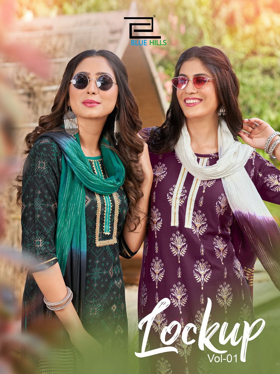 Blue Hills Lockup 1 Rayon Festive Wear Designer Rayon Ready Made Collection